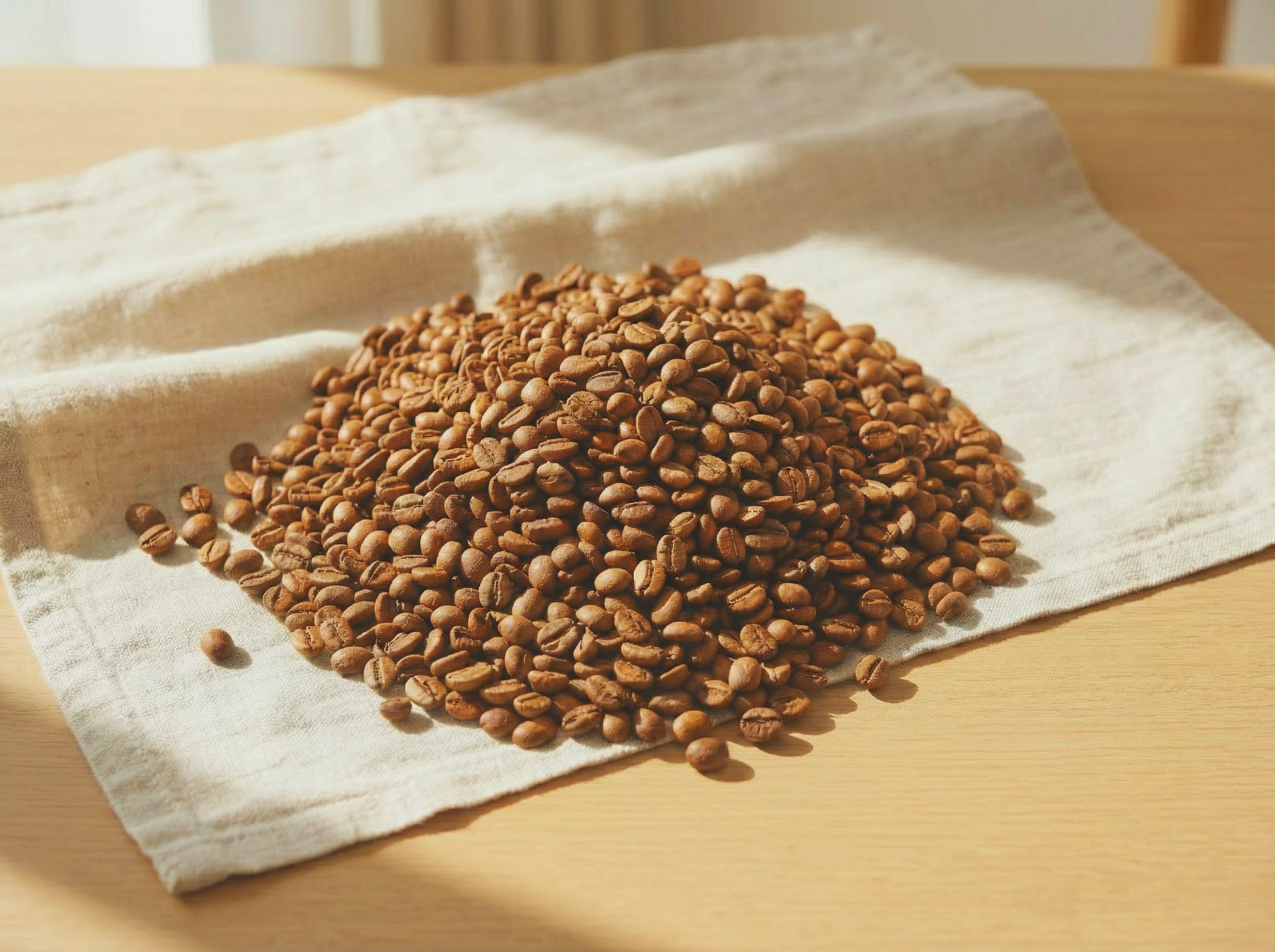 ルワンダ ブルボンの豆